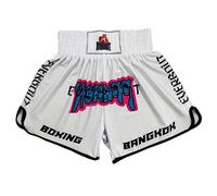 HEARTTOUCH Muay Thai Fight Shorts - Premium Boxing Shorts Short Thaibox Kickboxing Shorts für Thaiboxen, Kickbox, Boxing (Tipo hh,M)