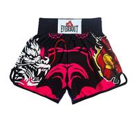 HEARTTOUCH Muay Thai Fight Shorts - Premium Boxing Shorts Short Thaibox Kickboxing Shorts für Thaiboxen, Kickbox, Boxing (tipo dd,L)