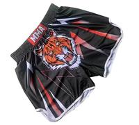 HEARTTOUCH Pantaloncini da uomo Premium Muay Thai Fight - Pantaloncini tailandesi da boxe, pantaloni corti tailandesi, pantaloni da allenamento, per kickboxing, boxing, S-4XL (97, XXL)