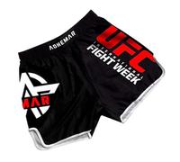 HEARTTOUCH Pantaloncini da uomo Premium Muay Thai Fight - Pantaloncini tailandesi da boxe, pantaloni corti tailandesi, pantaloni da allenamento per kickboxing, taglie S-4XL