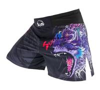 HEARTTOUCH Pantaloni corti thaibox da uomo, di alta qualità, Muay Thai Fight Shorts Boxing Kickboxing Pantaloncini corti da boxe per fitness Thaiboxen Kickbox Boxing
