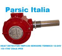 HEAT DETECTOR TMP4-20 SENSORE TERMICO NOTIFIER 12-24V -10-+70C° 20mA