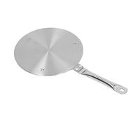 Heat Diffuser Induction Plate with Handle, Stainless Steel Heat Converter for Induction Cooker, Gas Stove and Electric Cooktops, Compatible with Non - Induction Pots and Pans (ventidue#)