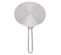 Heat Diffuser Plate for Induction Cooktop | Stainless Steel Induction Cooker Adapter Ring | Gas & Electric Stove Heat Spreader for Non - Induction Pots/Pans/Kettles (24#)