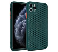 Heat Dissipation Breathable Cooling Case For iPhone 12 11 13 Pro Max XR XS Max X 8 7 6S Plus 12 13 Pro Soft TPU liquid silicone Plain Color Case,T9,For iphone12 Mini