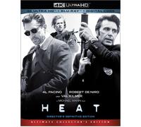Heat Feature 4K UHD (4K UHD Blu-ray) Al Pacino Robert De Niro Val Kilmer