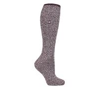 HEAT HOLDERS - Calze termiche da donna a gamba lunga, rinforzate, 2,9 TOG, in lana merino, per l'inverno, vino, 4-8 Tall