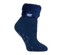 HEAT HOLDERS - Calze Termiche da Donna Basse e Morbide con Bordo a Piuma, Antiscivolo con Grip