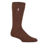 HEAT HOLDERS - Calzini termici originali da uomo e donna, 2,3 tog, 3 misure, spessi, caldi, soffici, isolanti per l'inverno, ideali per Raynauds, Marrone, 6-11