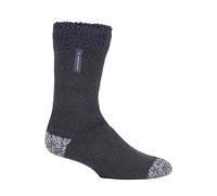HEAT HOLDERS - Uomo Invernali Calde Termiche Qualita Calze per Dormire (Carbone (Lumi), 39-45 EU)