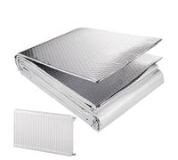 Heat Reflective Foil, 16 Ft by 24 Inch Radiator Insulation, Double-Sided Aluminum Foil Thermal Radiant Barrier, Energy Saving Window, RV, Roof, Door for Winter and Year-Round Use