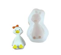 Heat Resistant 3D Duck Candle Mold Nonstick Mould For Artistic Home And Event Decoration Flexible Silicone Form Jewelry Making Tool