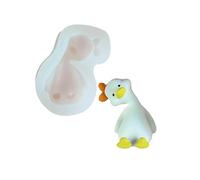 Heat Resistant 3D Duck Candle Mold Nonstick Mould For Artistic Home And Event Decoration Flexible Silicone Form Jewelry Making Tool