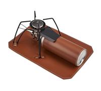 Heat Resistant Cover, Stove Protectors, 11.81x7.87 Inches Pu Leather, Portatile Non Slip Pad, Portatile Camp Oven Accessories, Base Protection for Stove