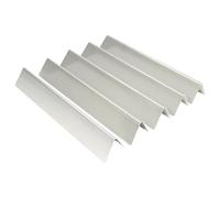 Heat Shield Bars, Grill Flavor Bars, Stainless Steel Cooking Tray Set with Even Heat Flow System, Compact Outdoor BBQ Metal Rails, Smoky Aroma Enhancement Design, Camping Grill for Outdoor Use