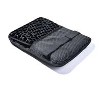 Heat Shield Cuscino per sedile moto in gel a nido d'ape antiscivolo e anti-pressione, comodo, accessori per moto, coprisedile