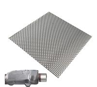 Heat Shield Wrap - Aluminum Automotive Thermal Barrier, Lightweight Engine Insulation Accessory, High Temp Resistant Cover | Efficient Muffler Pipe Protector Heat Deflector Underhood Shield