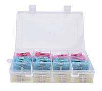 Heat Shrink Butt Connectors Kit Professional Grade Insulated Waterproof Electrical Wire Crimp Terminals Splice for Automotive Marine Electrical Repairs 100 200 Pieces (200 pezzi)