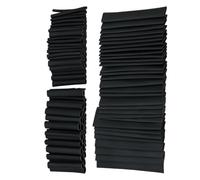 Heat Shrink Tubing Kit - 127Pc Electrical Insulation Sleeves, 7 Sizes Wire Connector Tubes, Flexible PE Shrink Wrap, Voltage Resistant 600KV | Cable Bundle Color Coding Repair DIY Electronics Wiring S
