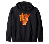 Heat Up Flames Inspirational Pompiere Uomo Donna Felpa con Cappuccio