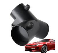 Heat Valve Adapter, 75mm Y Shape 3 Way Air Duct Splitter, Sturdy Auxiliary Connector, Hvac Vent Hose Fitting, Easy Installation Accessory, for Truck Suv Rv Campers Van 2.95in