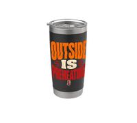 Heat Wave Humor Outside Is Preheating Summer Bicchiere termico in acciaio inox doppia parete