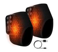 Heated Ankle Wrap - 6 Heating Levels Cordless Rechargeable Portables - Electric Heated Pad Massager Wrap | For Home Office Bedroom Post-exercise Elderly Care Rechargeable Massager: Extensive Usage