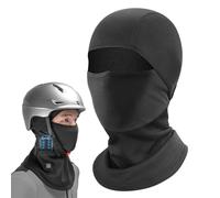 Heated Balaclava - Winter Hooded Scarf Hat | Polyester Windproof Face Cover - Three Speed Warm Cycling For Motorcycle Running Outdoor Work Cold Weather Protection Riding Skiing Sports