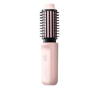 Heated Brush Curler - ABS, Hot Straightener Comb Anti-Scald Design | Four Temperature Settings Portable Hair Styling Tool, Travel Hair Comb For Salon Hairdressing, Home Use, Dorm, Travel, Bathroom