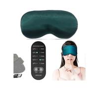 Heated Eye Mask for Dry Eye, Sleep Mask, Silk Eye Mask, Usb with Heat And Time Control