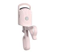 Heated Eyelash Clip, Rechargeable Curler, Three-Speed Lashes Tool, Natural Makeup Aid Sturdy Easy to Use Adds Convenience Versatile for Women, 3.27x1.61x5.43 Inches