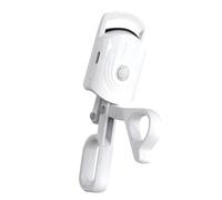 Heated Eyelash Curler Clip | Rechargeable Eyelash Curler | Natural Eyelash Curler | Three-speed Temperature Control | Eyelash Curler Makeup Aid Quick Heating Technology ABS For Datings, Night Outs