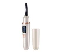 Heated Eyelash Curler - Electric Lash Styling Tool | Rechargeable USB Design Quick Heating Long Lasting Curl Safe Gentle Silicone Tip for Women, Travel, Daily Makeup or Beauty Routine