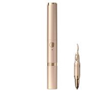 Heated Eyelash Curler, Rechargeable Beauty Tool, ABS Long Lasting Lash Lifter, Portable Makeup Device, Battery Operated Enhancer, for Women, Home, Travel, 0.71x6.3 inches