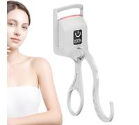 Heated Eyelash Curler, Rechargeable Electric Lash Curler, Precision Styling for Hooded Eyes, Digital Power Display, Constant Temperature Control, Automatic Shut-Off Safety Feature