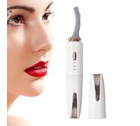 Heated Eyelash Curler, Rechargeable Eyelash Curlers with 3 Modes, Adjustable Safe Natural Lash Curling Tool for Women, Daily Use, and Travel-Friendly Design, 6.02x0.87x0.87 Inches