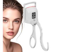 Heated Eyelash Curler, Rechargeable Lash Lifter, Constant Temperature Control, Long Lasting Curl, Fast Heat Electric Lash Curler, Ideal for Routines, 5.71x3.15x1.77 in