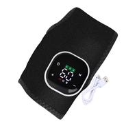 Heated Foot Massager - Cotton ABS Electronic 1800mAh | 3 Vibration Modes 5 Heat Settings Rechargeable Portable | Ankle Brace For Relaxing Feet Relief Post-Workout