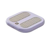 Heated Foot Massager | Feet Warmer With 3 Heating Vibration | Portable Electric Foot Warmer | For Home Office Camping Bedroom Living Room Indoor Leisure Winter Dormitory Relaxing Battery Powered Pad