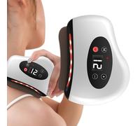 Heated Foot Scraper, 12-Level Adjustable Cordless Musle Massager Tool, Multifunzionale Deep Tessuto Scraper per Feet, Legs, Shoulder, Back, Neck, Sport Recovery, Fatigue Relief, and Home Use
