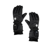 Heated Gloves - Outdoor Winter Gloves | Ricaricabile Thermal Mitts - Soft Polyester With Digital Display and Adjustable Warmth For Climbing Hiking Cycling Skiing Driving Fishing In Cold Weather
