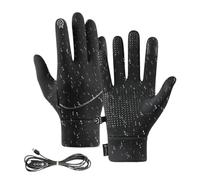 Heated Gloves, USB Mittens, Outdoor Winter Wear, Touchscreen Hand Warmers, Snow Shoveling Sports Driving, Commuting Hiking Cold Weather Use, Includes Long Cable Power Adapter, Large, XL