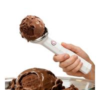 Heated Ice Cream Scoop Rechargeable - Stainless Steel Warming Scooper Spoon - Warming Ice Cream Scooper,for Kids Seniors Home Party Sandwich Cookie Bar Making Freezer