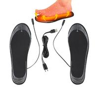 Heated Insoles - Feet Inserts Heating Insoles | USB Heating Cuttable Foot Warmer Winter For Outdoors Cold Weather Fishing Camping Walking Sports Skiing