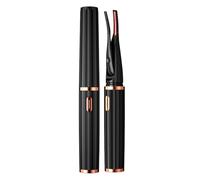 Heated Lash Curler, Electric Eyelash Curler with 3 Temperature Modes, Usb Rechargeable Beauty Tool, Fast Heating Curling Wand, Compact Design, Abs Material, 5.83x0.71x0.59in