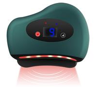 Heated LED Foot Scraper Massager - Plantar Relief | 4-in-1 Deep Tissue Tool For Feet Legs Neck Back | Relieves Tension, Cordless Portable