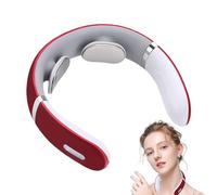 Heated Neck Massager, Wireless Neck Massager, Neck Massager with Electrode Pads, Rechargeable Body Relaxer, Smart Neck Massager, Heated Neck Relaxer, Wireless Neck,