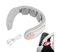 Heated Neck Relaxer, Body Comfort Device, 5.75x5.51x1.89in Portable Wrap with Advanced Thermal Pulse Circulation System, Ergonomic Muscle Relief Support Design, Travel Recovery Comfort for Daily Welln