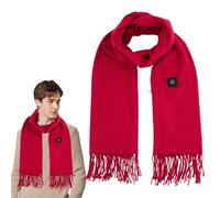 Heated Neck Scarf, Solid Color Neck Wrap, Intelligent Neck Wrap, Electric Heating Scarf, Smart Temperature Neck Scarf, Indoor And Outdoor Heating Scarf, Adjustable Temperature Heated Scarf, Electric N