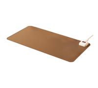 Heated Pad Hand Warmer, PU Leather Electric Warming Pad with 3 Hour Auto Shut Off for Computer Keyboard Use, Office Desk and Home Winter Comfort